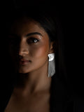 Rakshak Earrings Silver