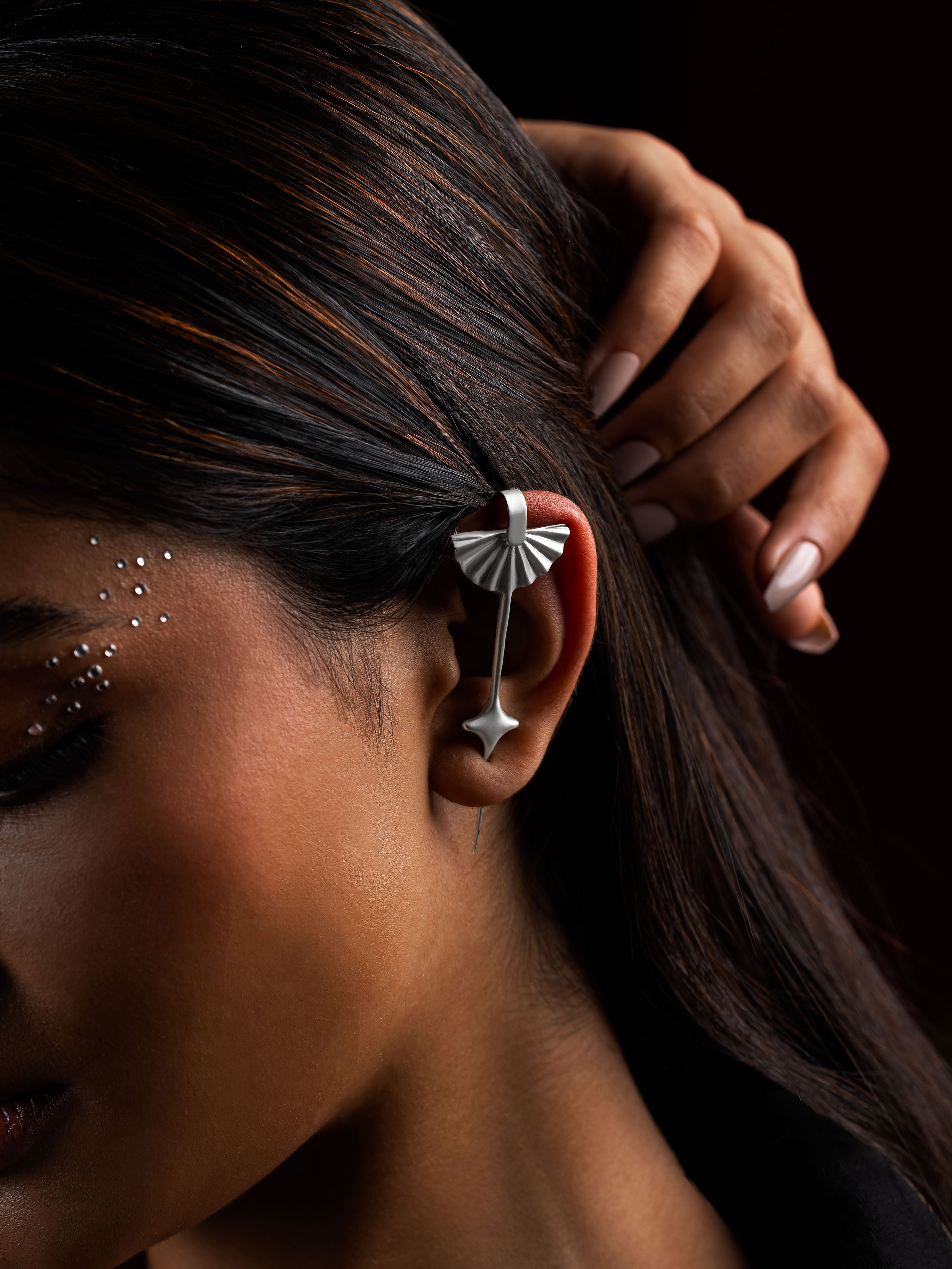 Inayat Earcuffs Silver