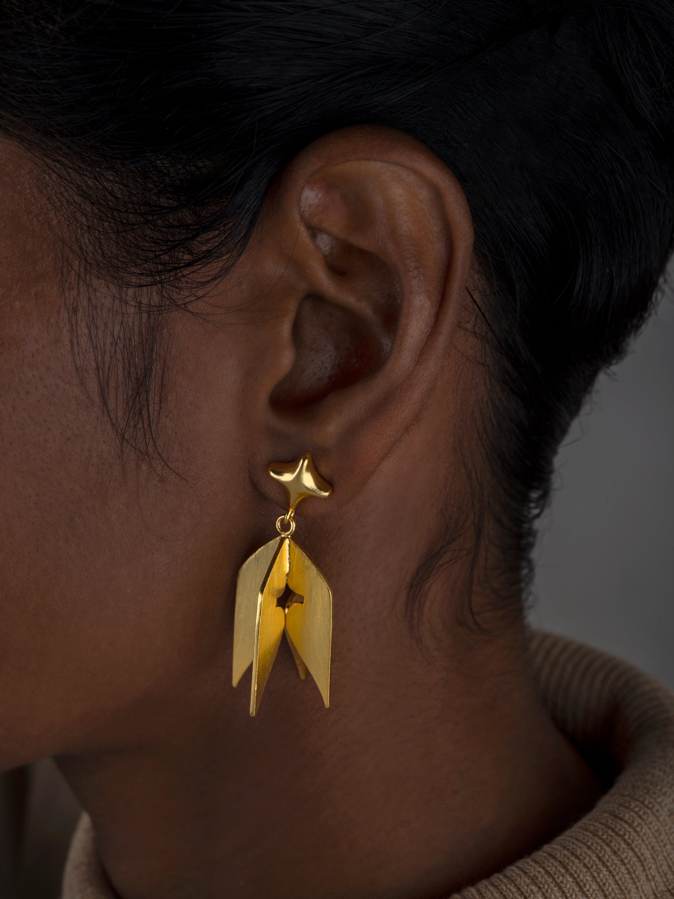 Kavach Jhumka earrings