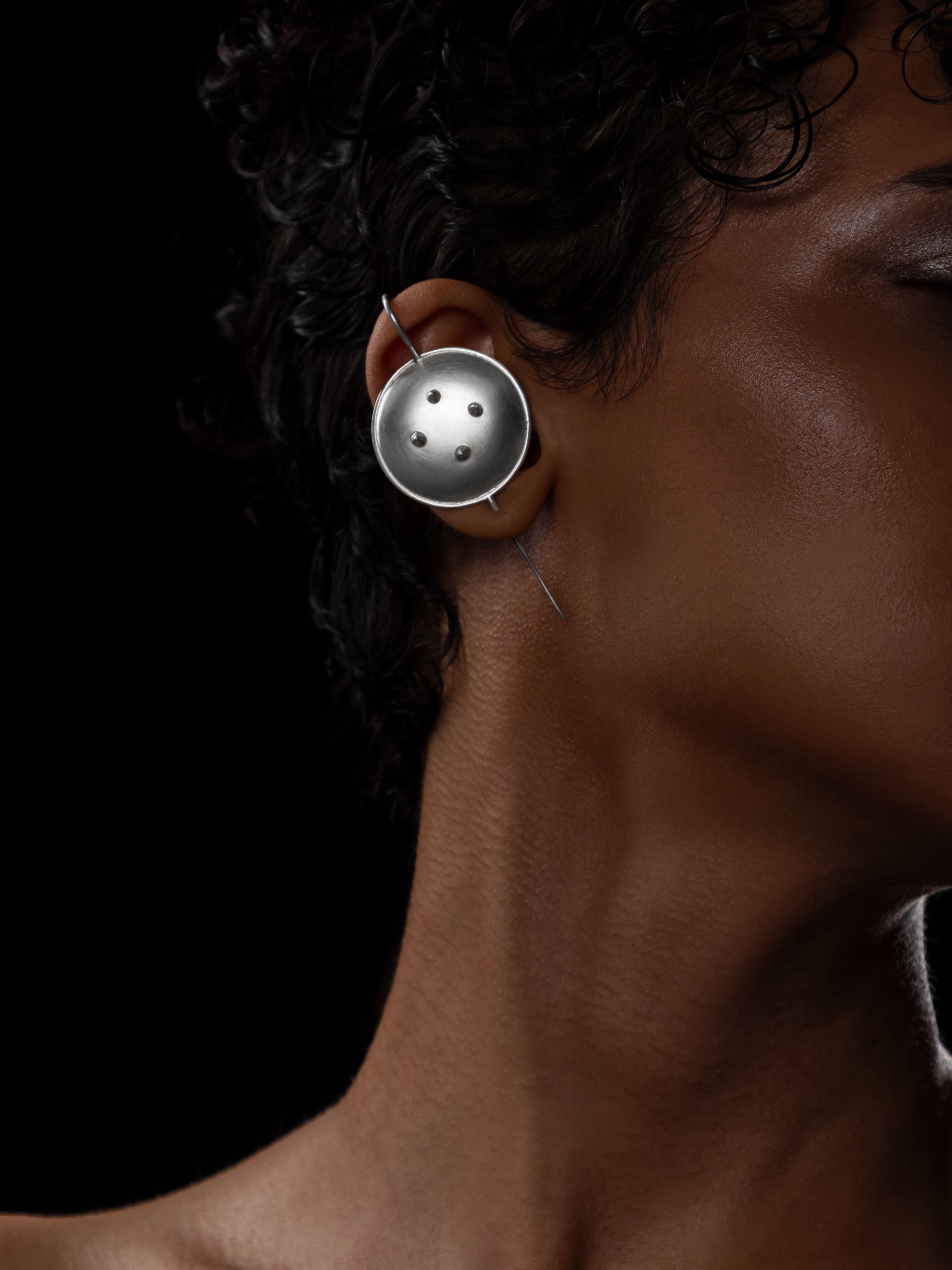 Dhal Earcuffs Silver