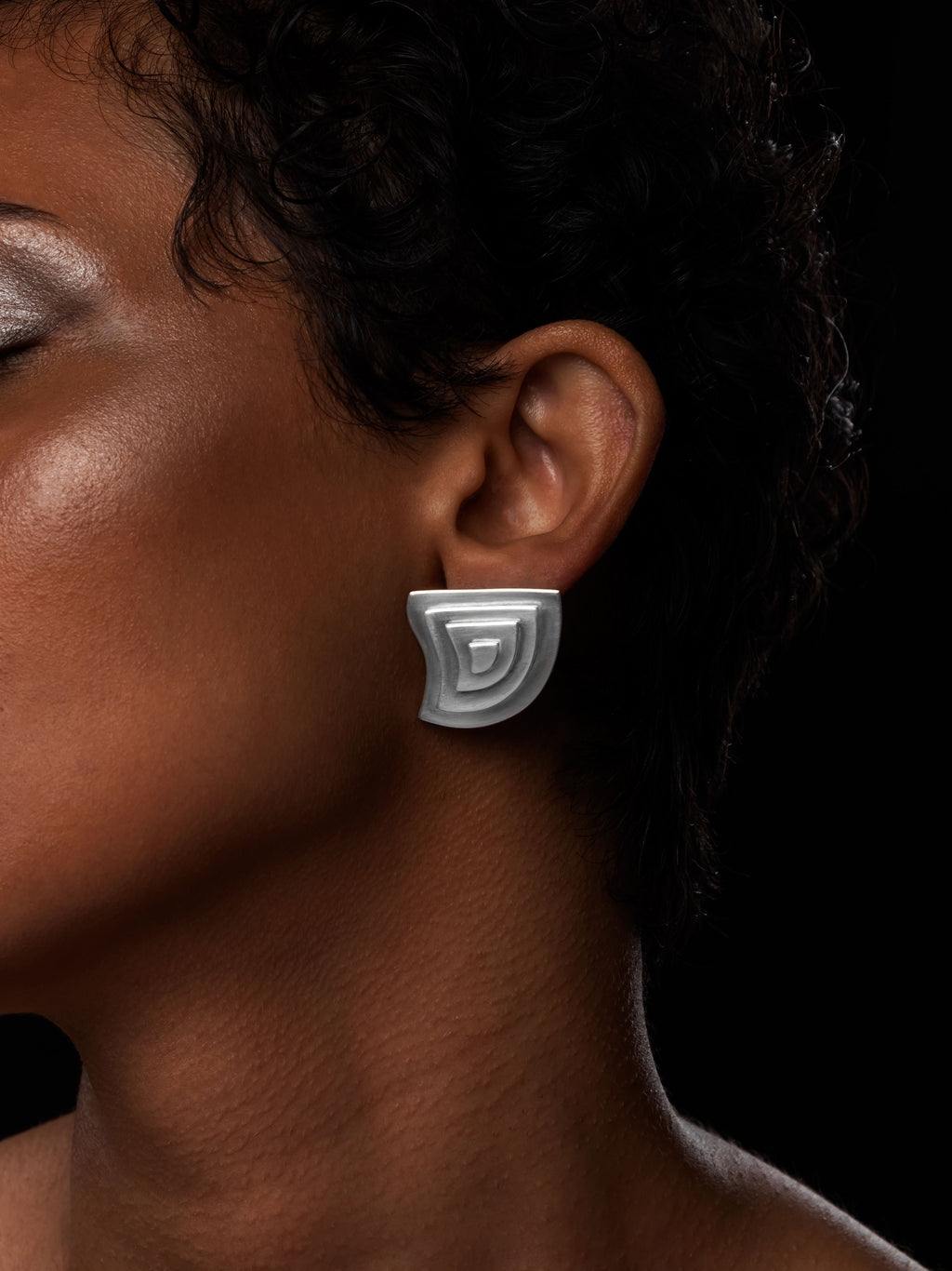 Rakshak Studs Silver