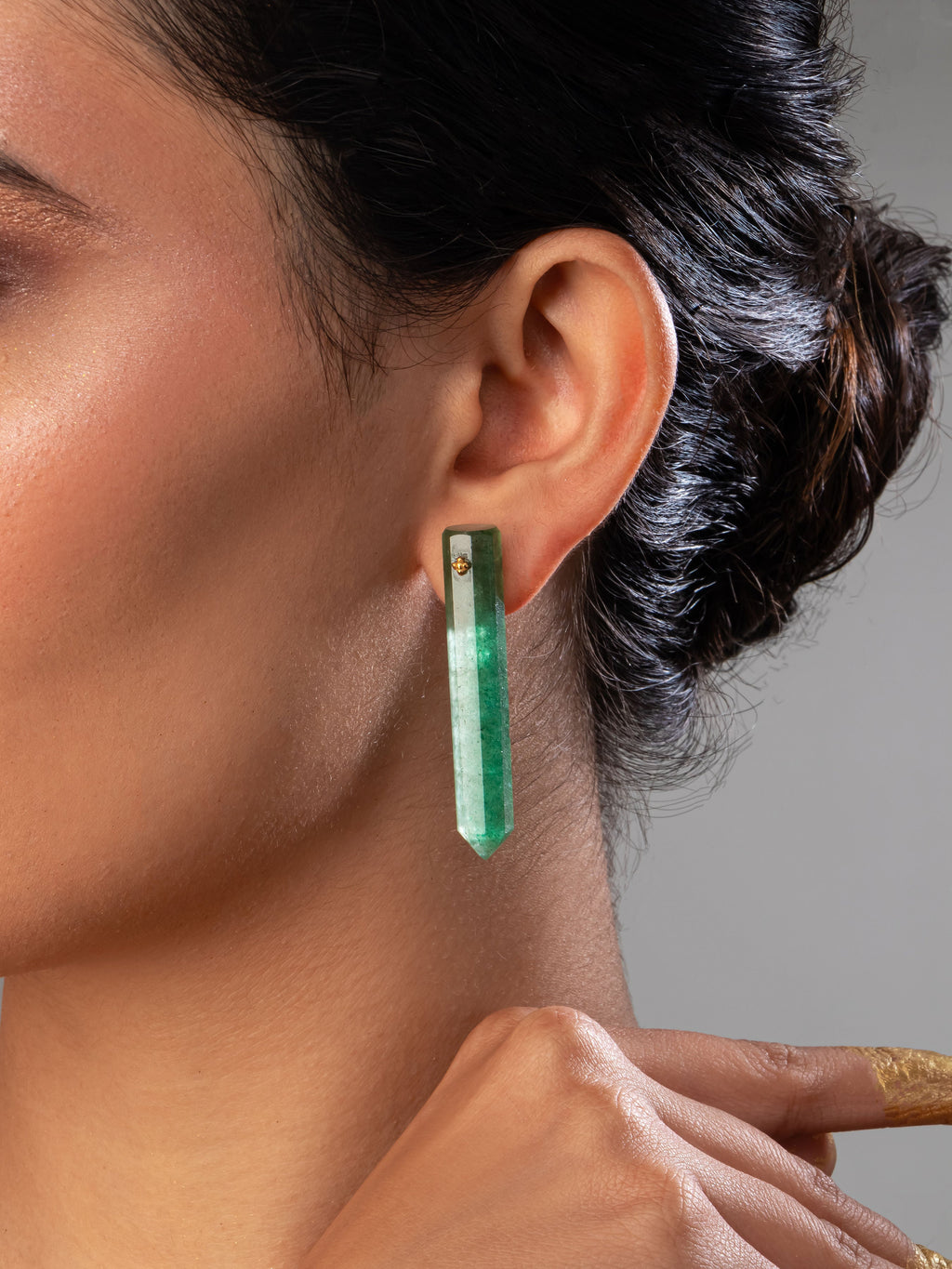 Green Aventurine Earrings