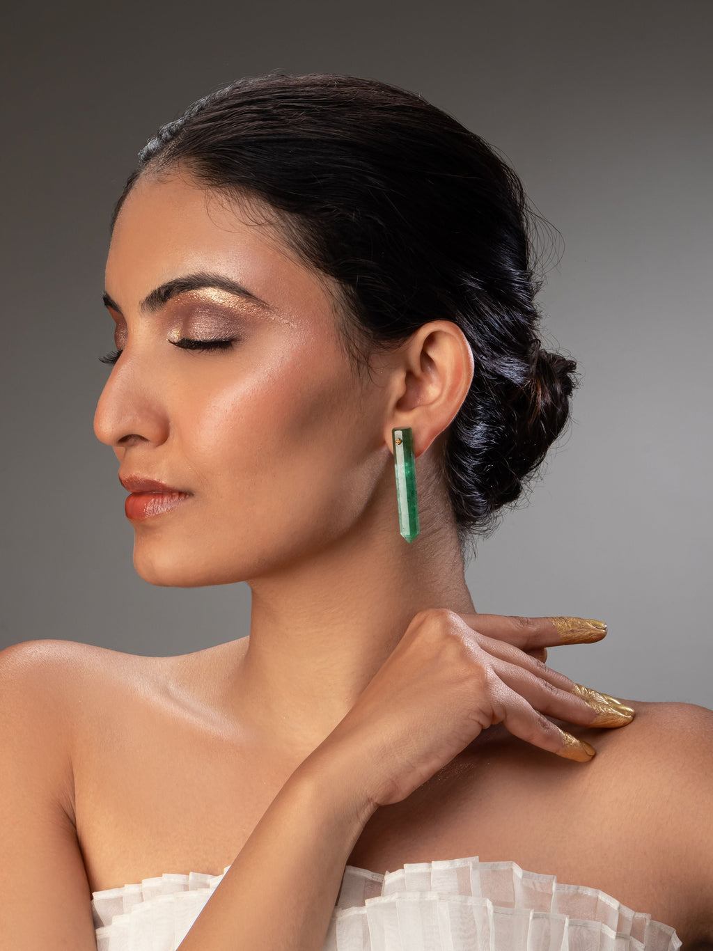 Green Aventurine Earrings