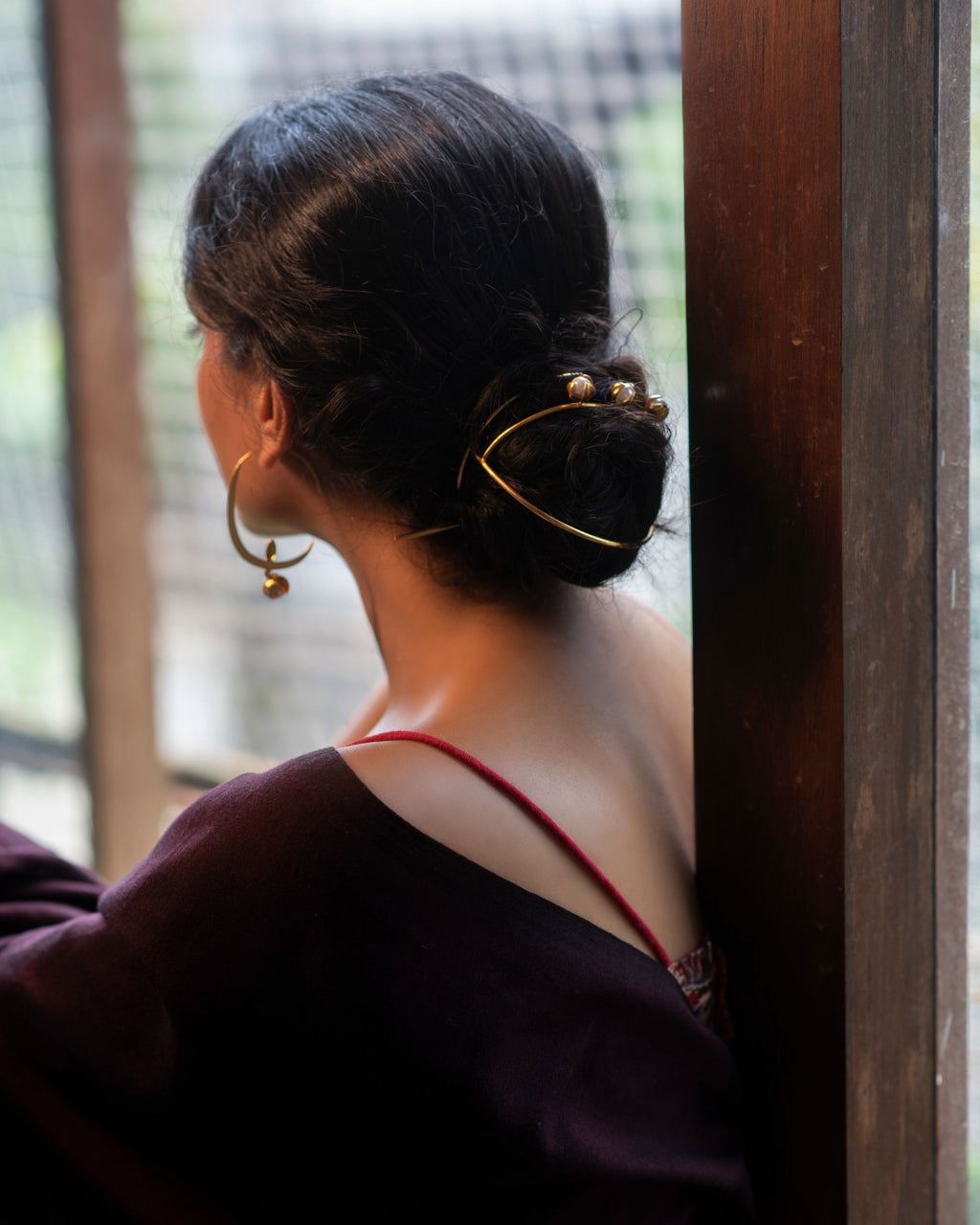 Mogra Phool Bun Accessory